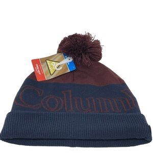 Columbia Beanie Adult Unisex Polar Powder II Omni Heat Fleece Lined One Size